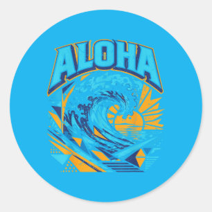 Adesivo Camisetas havaianas juvenis menino toddler Aloha H