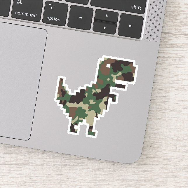 Adesivo Camo Chrome T-Rex (Detalhe)