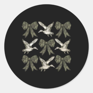 Adesivo Camo Coquette Arco Duck Duck Duck Caça Mulheres Gi