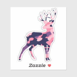 Adesivo Camo Deer Sticker