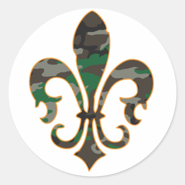 Adesivo Camo Fleur De lis (Frente)