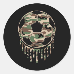 Adesivo Camo Futebol Drip Camuflagem Coquette 