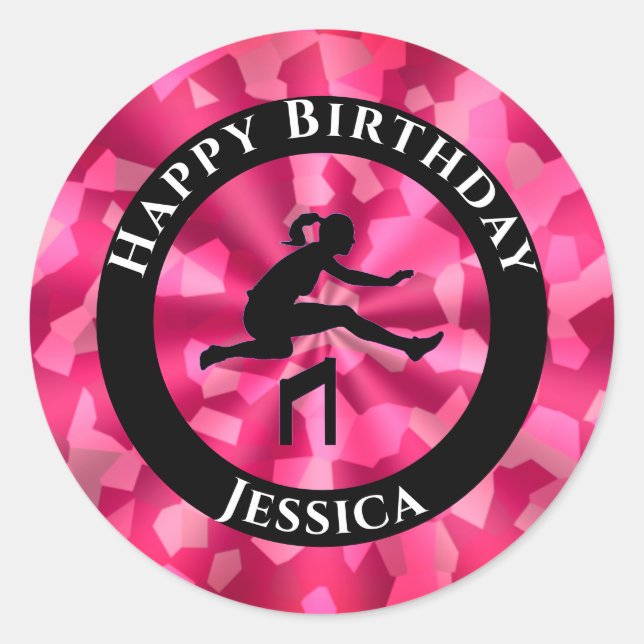 Adesivo Camo Rosa de Rota e Campo (Frente)