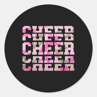 Adesivo Camo Tie Dye Cheerleading For Cheerleader Squad Bf