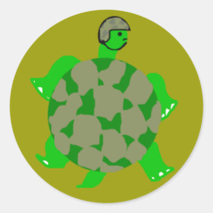Adesivo Camo Turtle Stickers