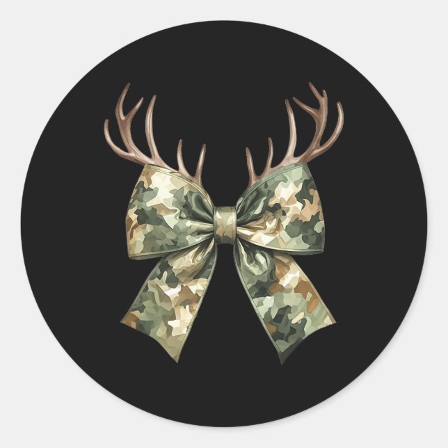 Adesivo Camouflage Camo Coquette Arco Hunter Deer Hunter W (Frente)