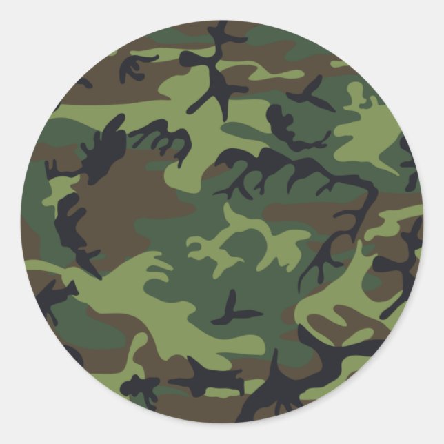 Adesivo Camouflage Green (Frente)
