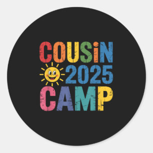 Adesivo Camp 2025 Camisa - Sindicato Colorido Da Família S