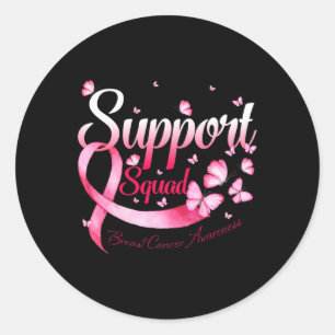 Adesivo Campanha de apoio ao guerreiro Cancer de mama de b