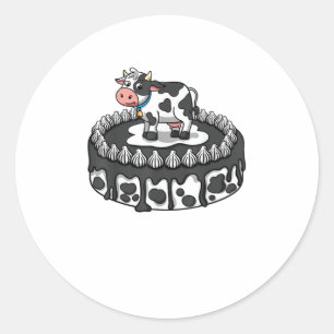 Adesivo Campanha de Bolo-Terço de Bolo de Vaca - Farmação