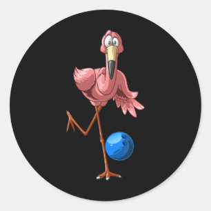 Adesivo Campanha legal Flamingo Funny Shorebird