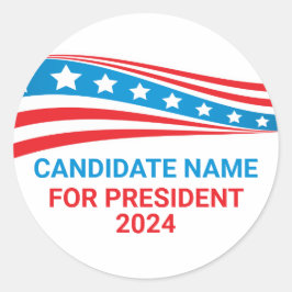 Adesivo Campanha Política Personalizada Modelo