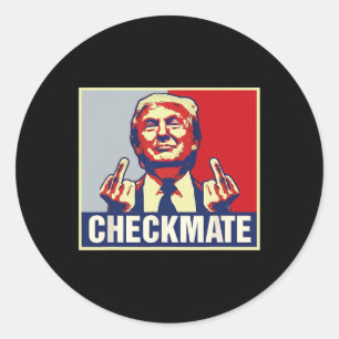Adesivo Campanha Presidencial de 2024, Funny Trump