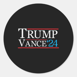Adesivo Campanha Trump Vance 2024 Trump Mens Jd Vanc