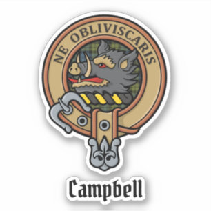 Adesivo Campbell Crest
