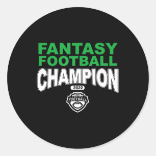 Adesivo Campeão de Futebol Fantasy Vinte e Dois