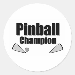 Adesivo Campeão de Pinball