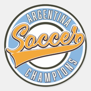 Adesivo Campeões de Futebol da Argentina