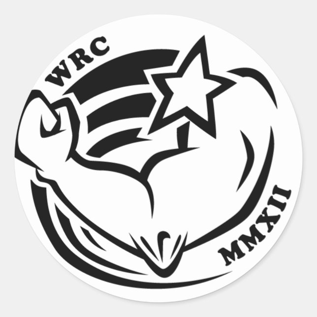 Adesivo Campeonato Wenis Rodeo de 2012 (Frente)