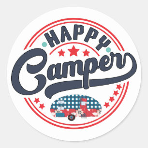 Adesivo Camper Feliz RV