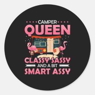 Adesivo Camper Queen Cly Sy E Um Acampamento Um Pouco Inte