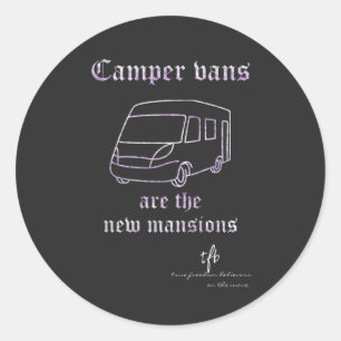 Adesivo Camper Vans New Mansions Purple Irid. Lg.