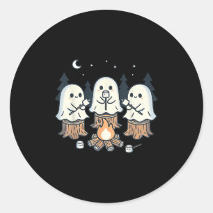 Adesivo Campfire Ghost Spooky Marshmallow Halloween Bonfir
