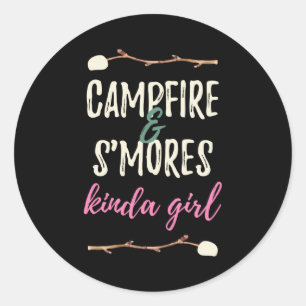 Adesivo Campfire S'Mores Kinda Camper Comida