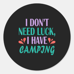 Adesivo Campingista caminhante viagem ao ar livre não prec