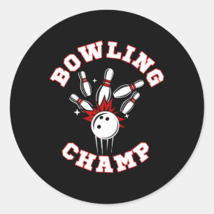 Adesivo Câmpion de Boliche Campeão 