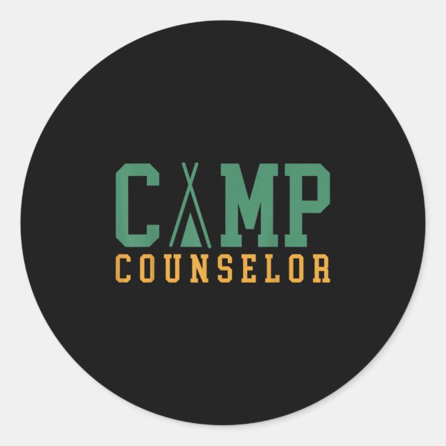 Adesivo Campo de acampamento Conselheiro de Funcionarios C (Frente)