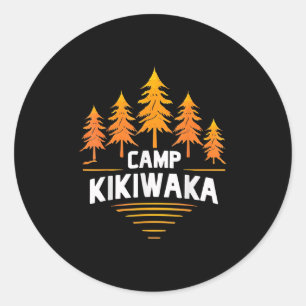 Adesivo Campo de acampamento de Kikiwaka, na Floresta de V