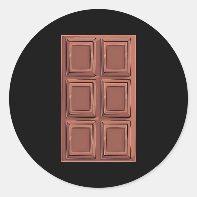 Adesivo Campo S'Mores de Bar de chocolate (Frente)