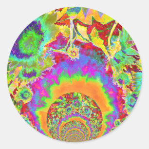 Adesivo Campos de girassol retrorreflectores elegantes