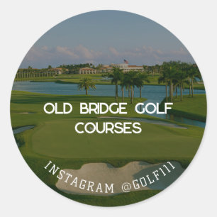 Adesivo Campos de Golfe