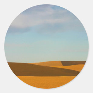 Adesivo Campos de trigo dourados na região de Palouse
