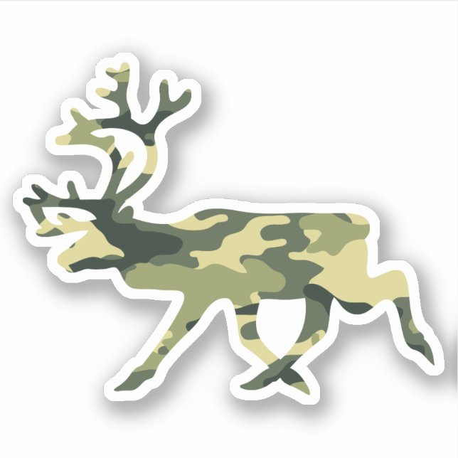 Adesivo Camuflagem das florestas das Caraíbas / Camuflagem (Frente)
