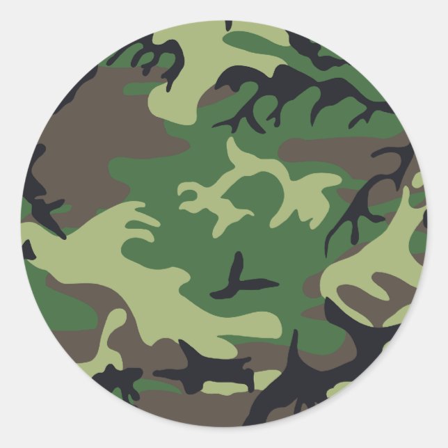 Adesivo Camuflagem Militar (Frente)