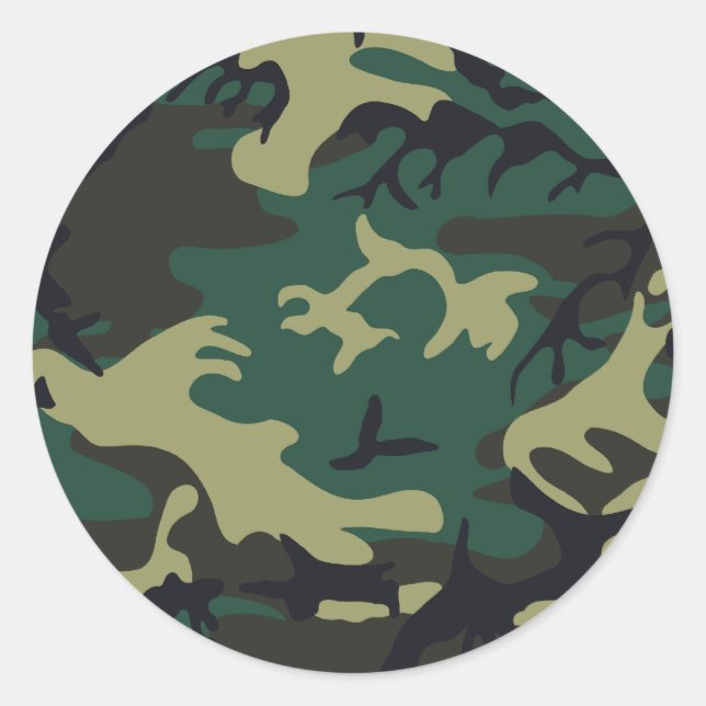 Adesivo Camuflagem Militar (Frente)