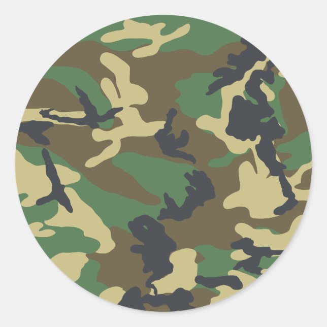 Adesivo Camuflagem Militar (Frente)
