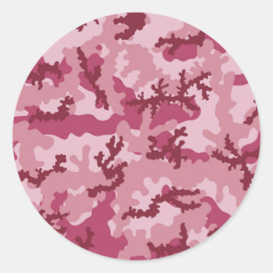 Adesivo Camuflagem rosa