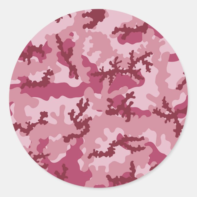 Adesivo Camuflagem rosa (Frente)