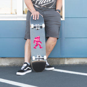 Adesivo Camuflagem Rosa Bigfoot Sasquatch