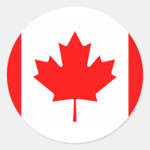 Adesivo Canadá - bandeira canadense