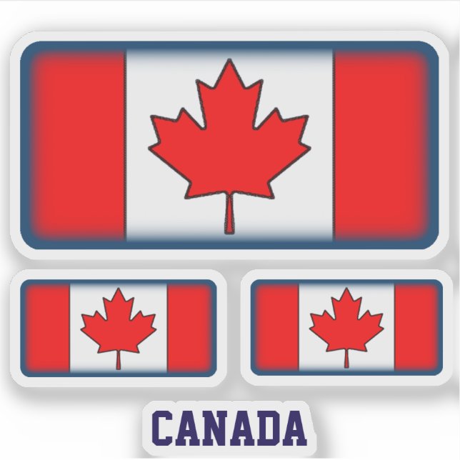 ADESIVO CANADA BLUE (Frente)