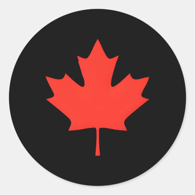 Adesivo Canada Day Py Supply Maple Leaf Canadian Flag he (Frente)