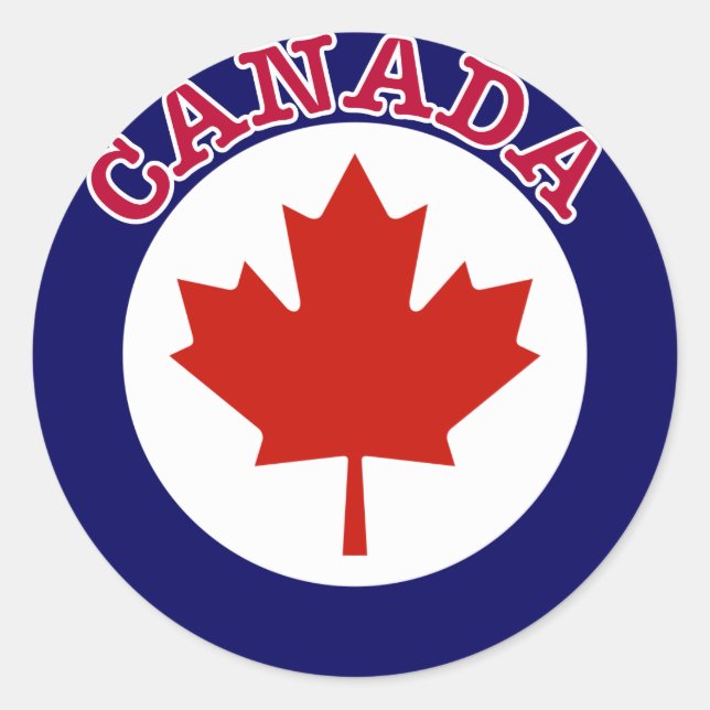 Adesivo Canadá Maple Leaf Sticker (Frente)