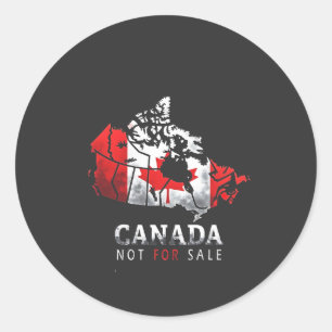 Adesivo Canadá não é para vender a Engraçado Trump America