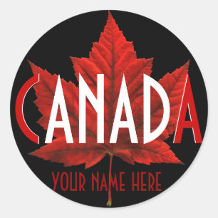 Adesivo Canadá Souvenir Stickers Personalizados Canadá