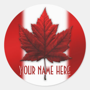 Adesivo Canadá Souvenir Stickers Personalizados Canadá